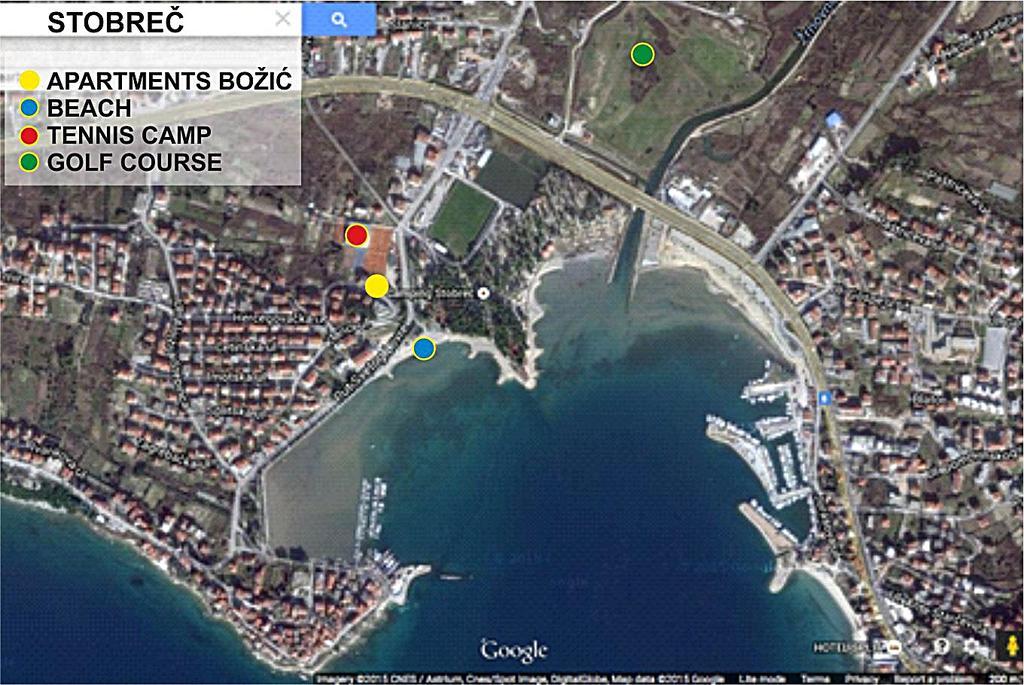 Apartmani Bozic Stobreč Εξωτερικό φωτογραφία
