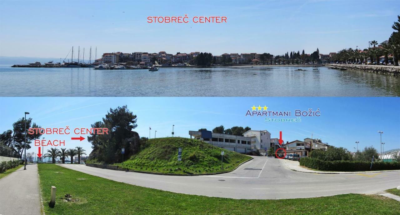 Apartmani Bozic Stobreč Εξωτερικό φωτογραφία